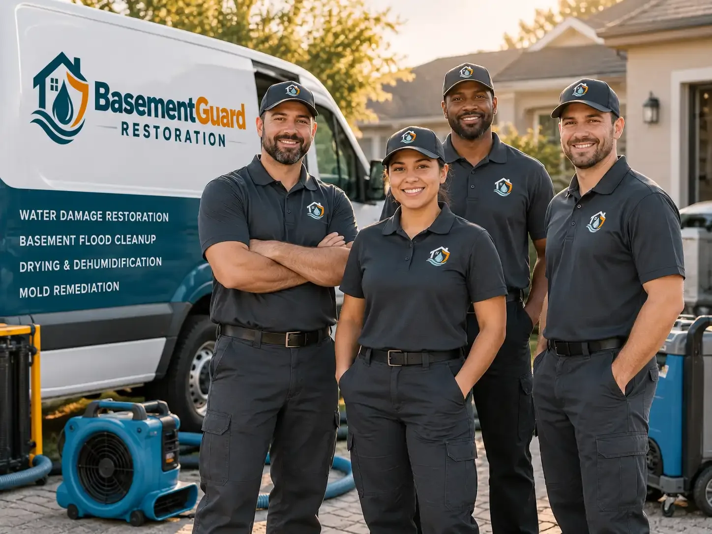 Basement Water Damage Restoration company in Pottsville, TX